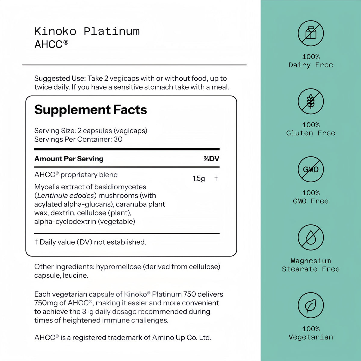 AHCC-Kinoko Platinum